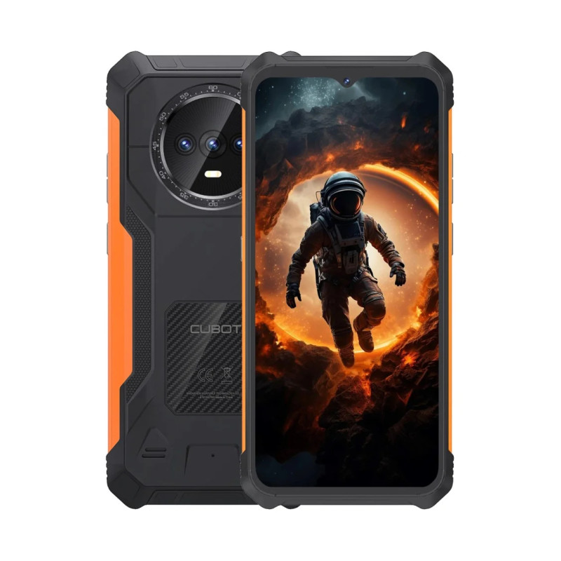 King Kong ES 16,5 cm (6.5) SIM doble Android 14 4G USB Tipo C 6 GB 128 GB 5100 mAh Negro, Naranja