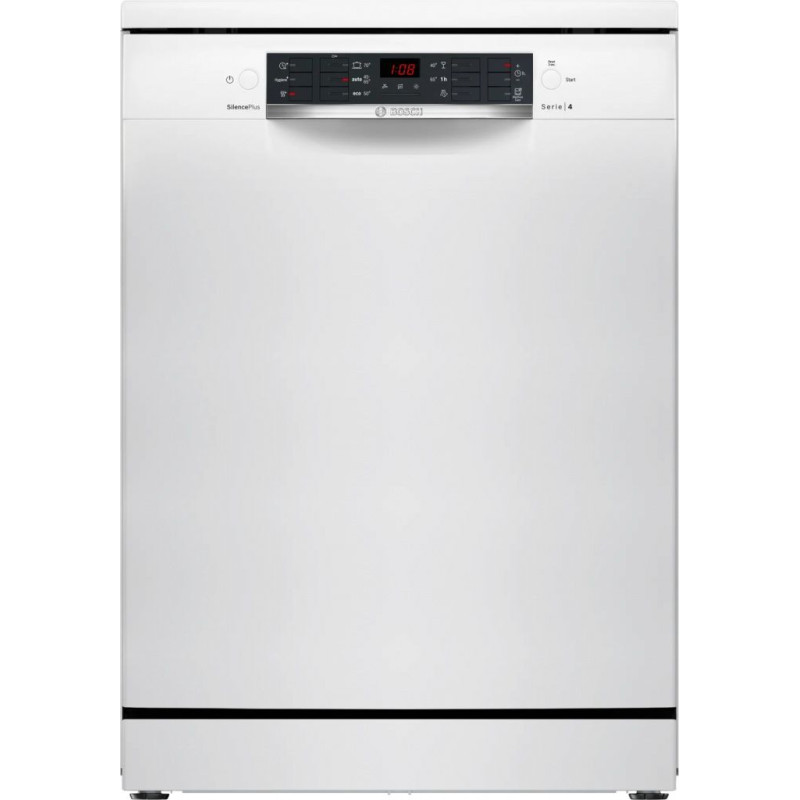 Lavavajillas Bosch SMS46KW02E, 13cub, E, 3ªB, blan