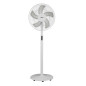 Ventilador Pie Midea FS4018BR, 3 en 1, 5 Aspas, 8
