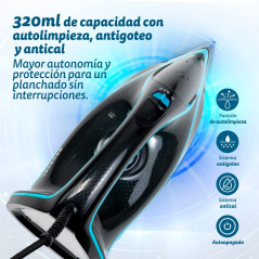 Plancha Vapor Grunkel PL3200ANODICED