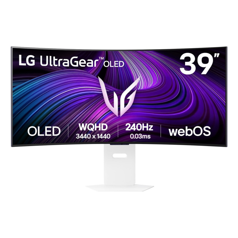 39GX90SA-W pantalla para PC 99,1 cm (39) 3440 x 1440 Pixeles Wide Quad HD OLED Blanco
