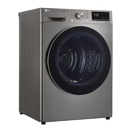 Secadora LG RH90V9PV2N, 9kg, C, Inox, bomba calor
