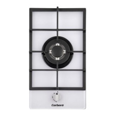 Encimera Corbero CPCGY121DWCI, 1f, Cristal Blanco,