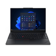 ThinkPad E16 Gen 3 (AMD) AMD Ryzen 5 220 Portátil 40,6 cm (16) WUXGA 16 GB DDR5-SDRAM 512 GB SSD Wi-Fi 6E (802.11ax) Windows 11 Pro Español Negro