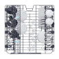 Lavavajillas Haier XI4C4S0SB, 14 Serv., Integr., 3