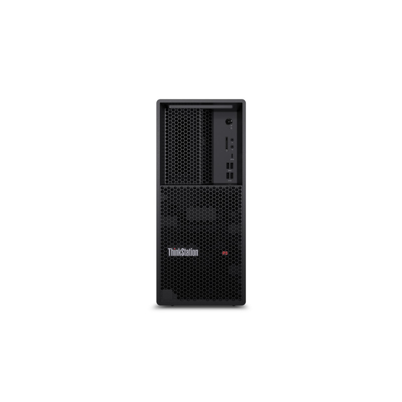 ThinkStation P3 Tower Gen 2 Intel Core Ultra 7 265K 32 GB DDR5-SDRAM 1 TB SSD NVIDIA RTX A1000 Windows 11 Pro Torre Puesto de trabajo Negro
