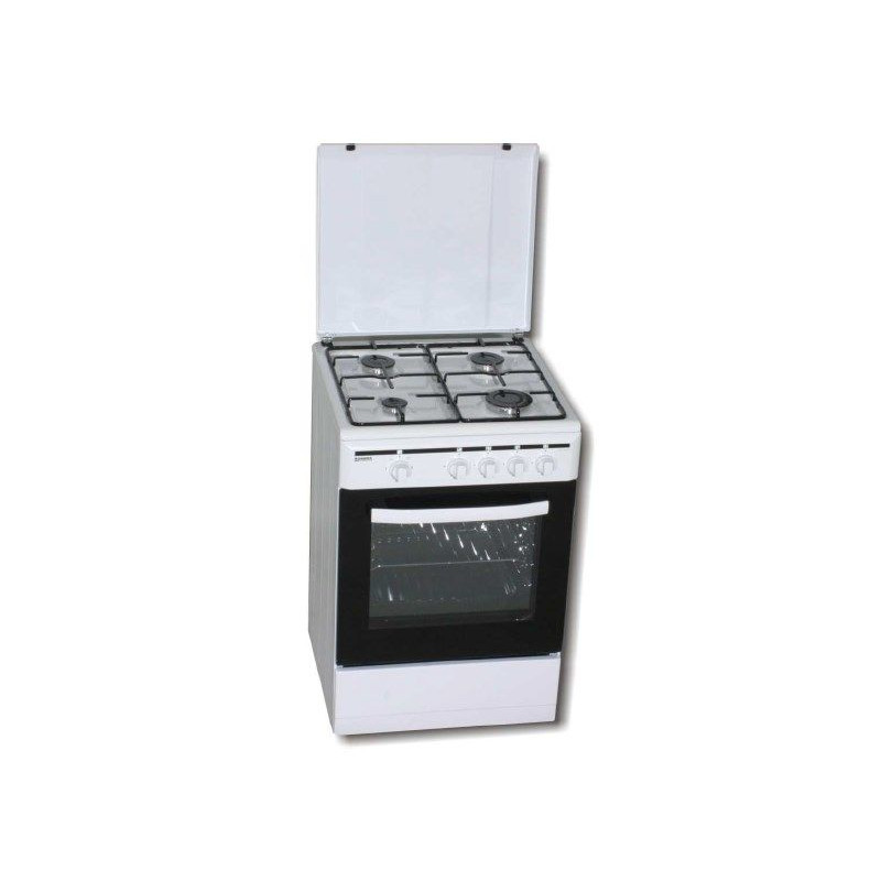 Cocina Rommer VCH455NAT, 4 fuegos, Natural