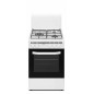 Cocina Vitrokitchen CB5535BBE, blanco, 3 fuegos, B