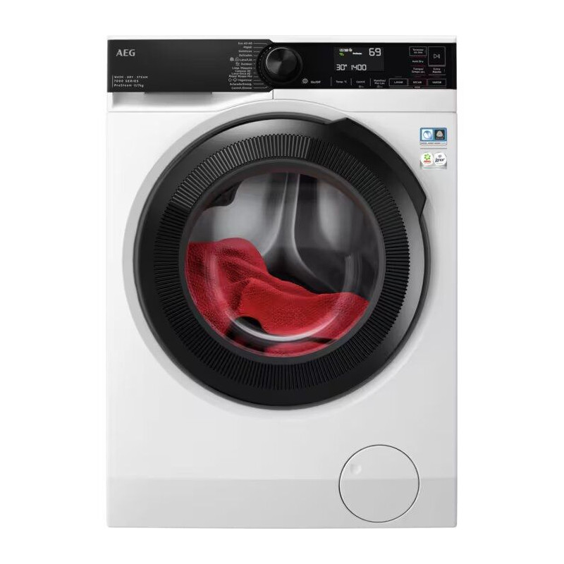 Lavasecadora AEG LWR7304L4B, 11/7kg, 1400rpm, D/A