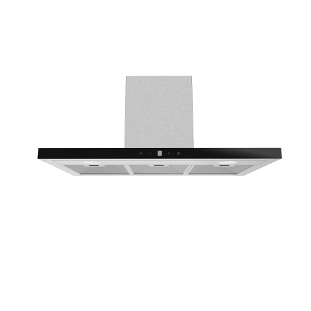 Campana Midea MH90B4300BES, 800m3h, 90cm, Inox