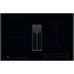 Induccion AEG TH84CB03FB, con extractor, 80cm