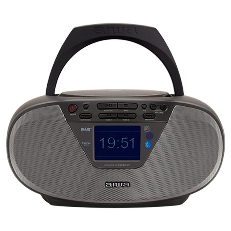 Radio Cd Aiwa BBTU500DABBK, Boombox de estilo mode