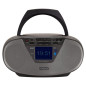 Radio Cd Aiwa BBTU500DABBK, Boombox de estilo mode