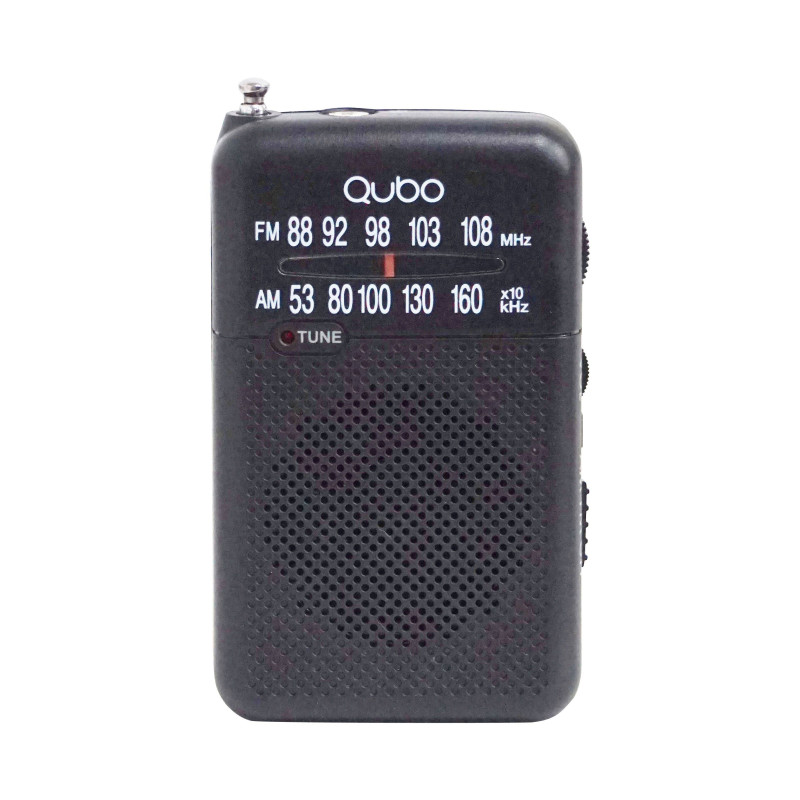 RADIO PORTATIL QUBO RS1 A PILAS ,ANALOGICA