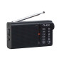 RADIO PORTATIL QUBO RS2 PORTATIL AM/FM,A PILAS