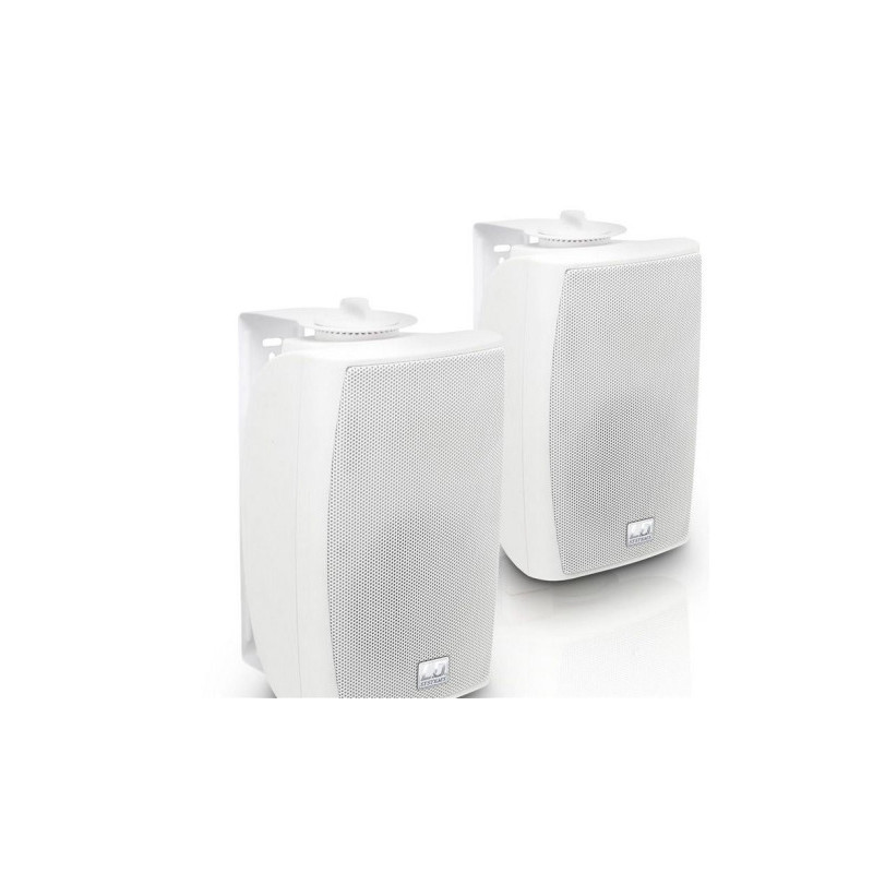 LD SYSTEMS INTEGRATION SERIE CONTRACTOR (LDCWMS42W100V) 4 2-WAY WALL MOUNT SPEAKER 100 V WHITE (PAIR) WARRANTY 2 YEARS (PU4)