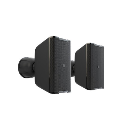 LD SYSTEMS INTEGRATION SERIE DQOR (LDDQOR3B) 3 TWO-WAY PASSIVE INDOOR/OUTDOOR INSTALLATION LOUDSPEAKER 8 OHM, BLACK (PAIR) WARRANTY 5 YEARS (PU3)