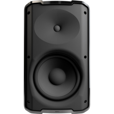 LD SYSTEMS INTEGRATION SERIE DQOR (LDDQOR8B) 8 TWO-WAY PASSIVE INDOOR/OUTDOOR INSTALLATION LOUDSPEAKER 8 OHM, BLACK WARRANTY 5 YEARS (PU2)