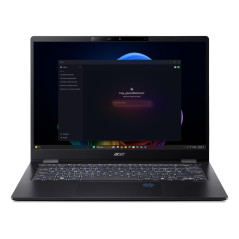 TravelMate P6 14 AI TMP614-54T-TCO-75K6 Copilot+ PC Intel Core Ultra 7 258V Portátil 35,6 cm (14) Pantalla táctil WUXGA 32 GB LPDDR5x-SDRAM 1 TB SSD Wi-Fi 7 (802.11be) Windows 11 Pro Negro