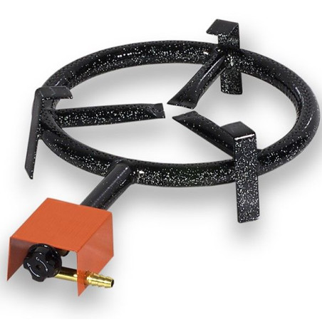 Quemador Paellero Vitrokitchen QP301B, 30cm, gas