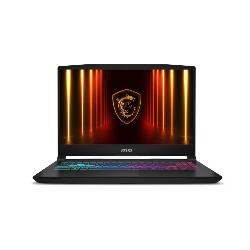 Katana 15 HX B14WFK-461XES Intel® Core i7 i7-14650HX Portátil 39,6 cm (15.6) Full HD 32 GB DDR5-SDRAM 1 TB SSD NVIDIA GeForce RTX 5060 Wi-Fi 6E (802.11ax) FreeDOS Negro