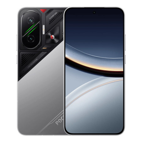 F7 5G 17,4 cm (6.83) SIM doble Android 15 USB Tipo C 12 GB 256 GB 6500 mAh Plata