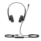 UH34 Dual Teams Auriculares Alámbrico Diadema Oficina/Centro de llamadas USB tipo A Negro