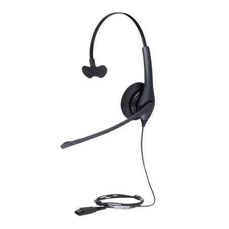 Biz 1500 Auriculares Alámbrico Diadema Oficina/Centro de llamadas Bluetooth Negro