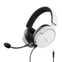 GXT 489W FAYZO Auriculares Alámbrico Diadema Juego Negro, Blanco