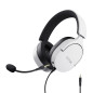GXT 489W FAYZO Auriculares Alámbrico Diadema Juego Negro, Blanco
