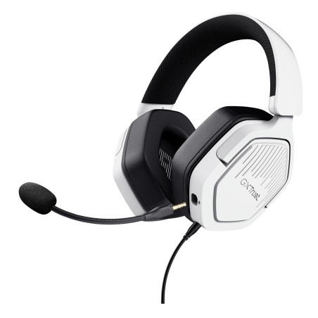 GXT492W Carus Auriculares Alámbrico Diadema Juego Blanco