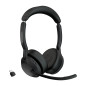 Evolve2 55 Auriculares Inalámbrico Diadema Oficina/Centro de llamadas Bluetooth Base de carga Negro