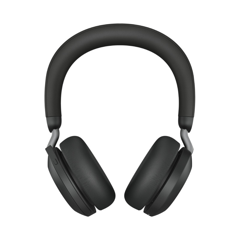 Evolve2 75 Auriculares Inalámbrico y alámbrico Diadema Oficina/Centro de llamadas Bluetooth Base de carga Negro
