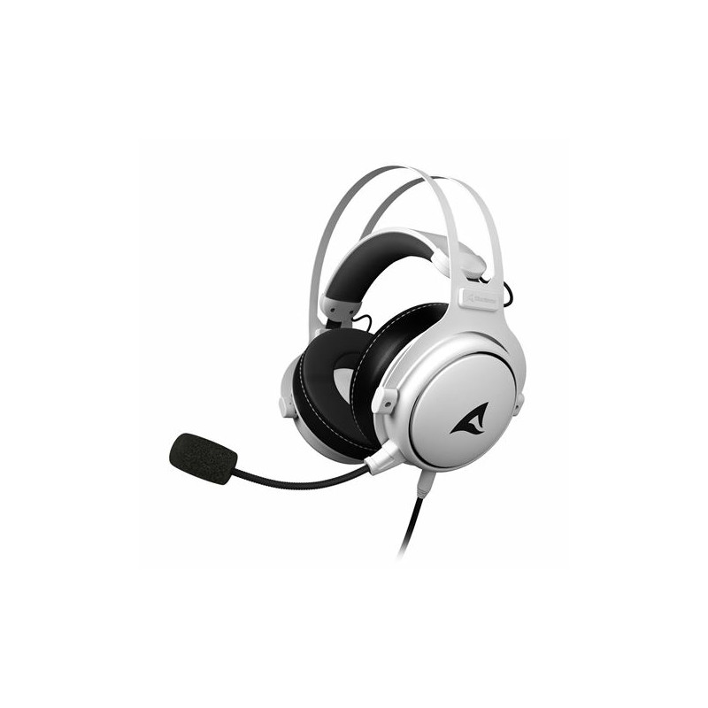 Skiller SGH50 Auriculares Alámbrico Diadema Juego Negro, Blanco
