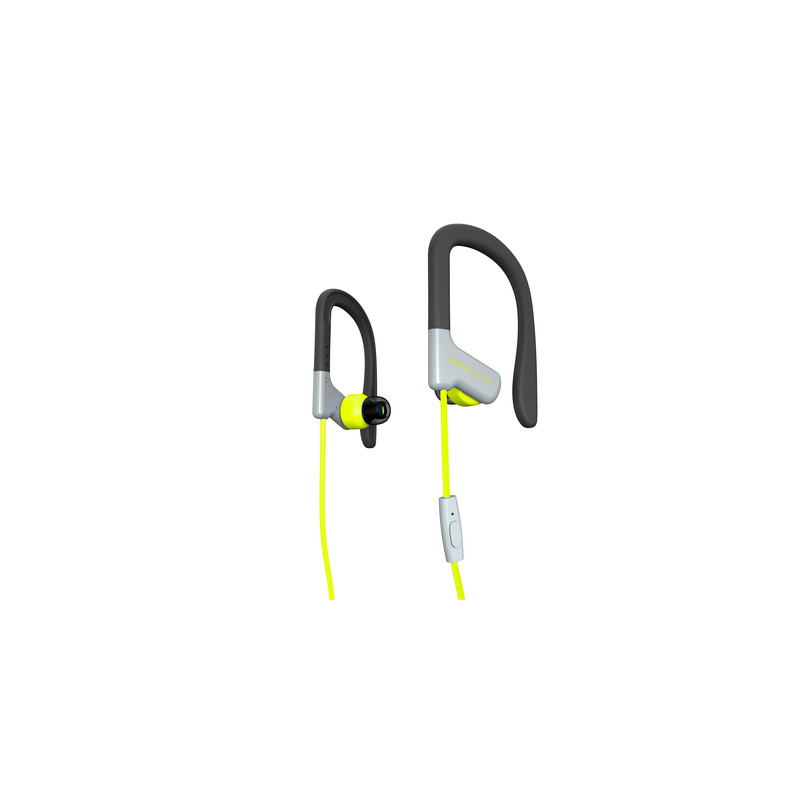 429356 auricular y casco Auriculares gancho de oreja, Dentro de oído Conector de 3,5 mm Amarillo