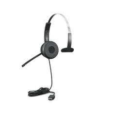 100 Mono Auriculares Alámbrico Diadema Oficina/Centro de llamadas USB tipo A Negro