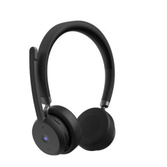 Wireless VoIP Headset Auriculares Inalámbrico Diadema Oficina/Centro de llamadas Bluetooth Negro