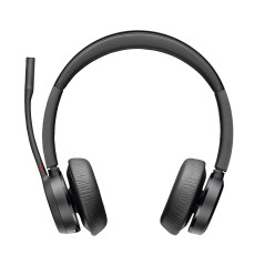 Auriculares Poly Voyager 4320 UC estéreo USB-A + adaptador BT700 USB-A + base de carga