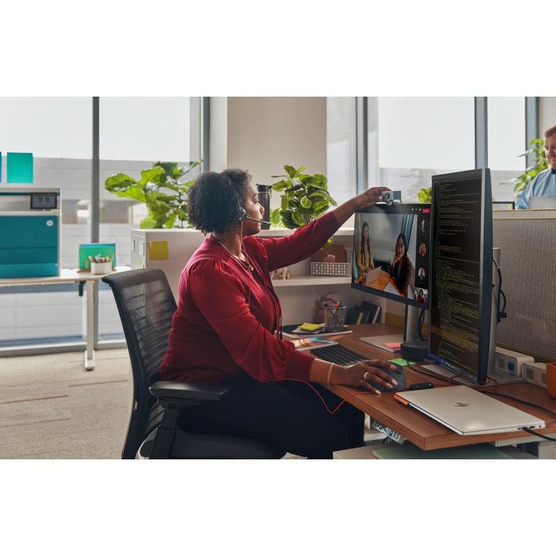 Auriculares monoaurales Poly Blackwire 3315 con certificación Microsoft Teams USB-C + Conector de 3,5 mm + Adaptador USB-C/A