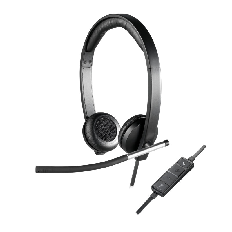 981-000519 auricular y casco Auriculares Alámbrico Diadema Oficina/Centro de llamadas USB tipo A Negro, Plata