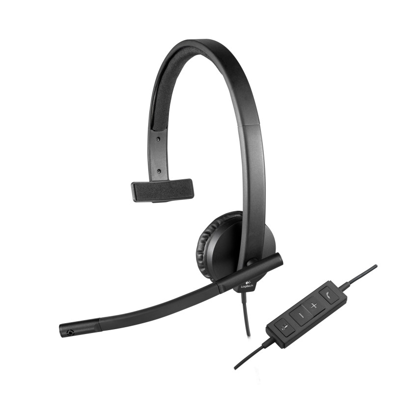 981-000571 auricular y casco Auriculares Alámbrico Diadema Oficina/Centro de llamadas USB tipo A Negro