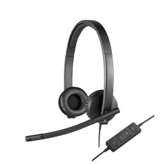 H570e Auriculares Alámbrico Diadema Oficina/Centro de llamadas USB tipo A Negro