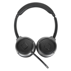 AEH104GL auricular y casco Auriculares Inalámbrico y alámbrico Diadema Llamadas/Música USB Tipo C Bluetooth Negro