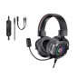 ATHAN03B auricular y casco Auriculares Alámbrico Diadema Juego Negro