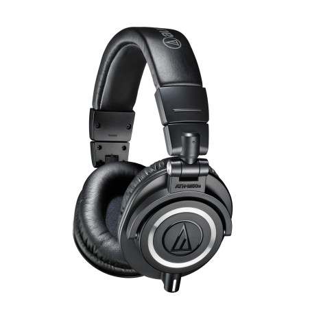 ATH-M50X auricular y casco Auriculares Alámbrico Diadema Música Negro