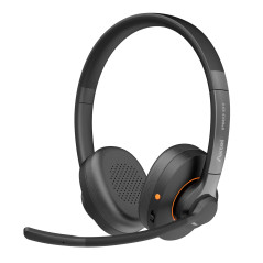 Pro BT duo Auriculares Inalámbrico Diadema Oficina/Centro de llamadas USB Tipo C Bluetooth Negro, Naranja