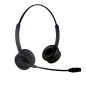 BLHSTEREOBT auricular y casco Auriculares Inalámbrico Diadema Oficina/Centro de llamadas USB Tipo C Bluetooth Negro