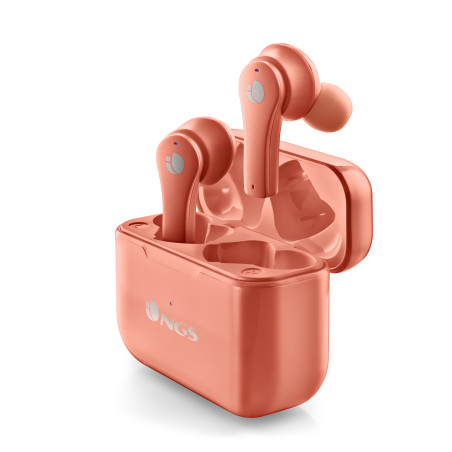ARTICA BLOOM Auriculares Inalámbrico Dentro de oído Llamadas/Música USB Tipo C Bluetooth Coral