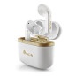 ARTICA TROPHY Auriculares Inalámbrico Dentro de oído Llamadas/Música USB Tipo C Bluetooth Oro, Blanco