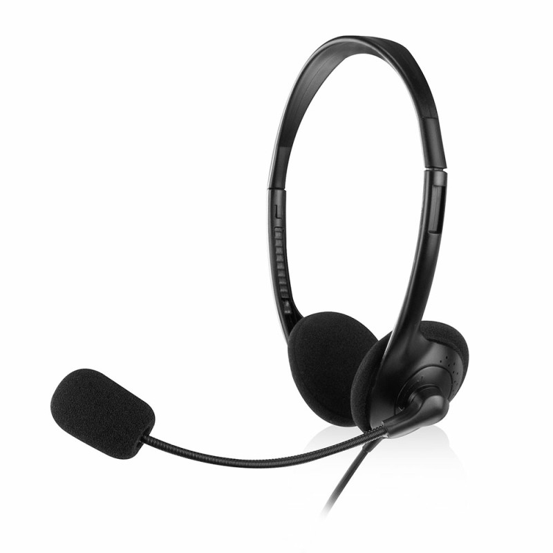 EW3563 auricular y casco Auriculares Alámbrico Diadema Llamadas/Música Negro